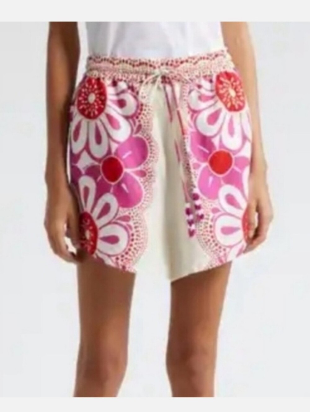 Farm Rio Maia Floral Print Shorts L - Picture 2 of 7